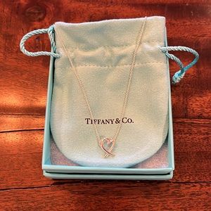 BRAND NEW IN BOX Tiffany & Co. Paloma Picasso Loving Heart Necklace